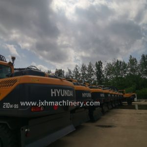 Hyundai 210W-9s Wheel Excavator