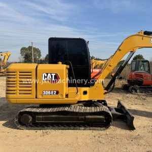 Alternative view of Caterpillar 306E2 Mini Hydraulic Crawler Excavator
