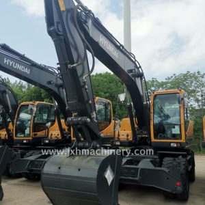 Alternative view of Hyundai 210W-9s Wheel Excavator