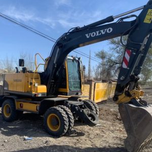 Alternative view of Volvo EC145B Wheeled Excavator