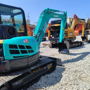 Alternative view of Kobelco 55CR Crawler Excavator
