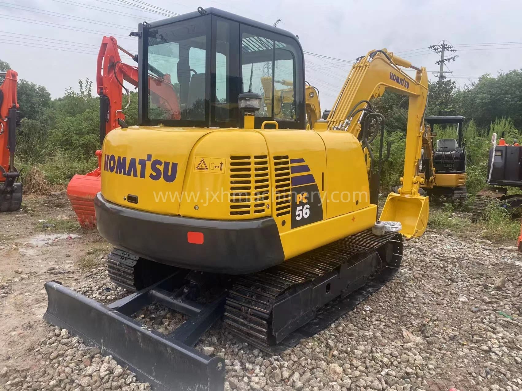 Komatsu PC56 Crawler Excavator - Image 3