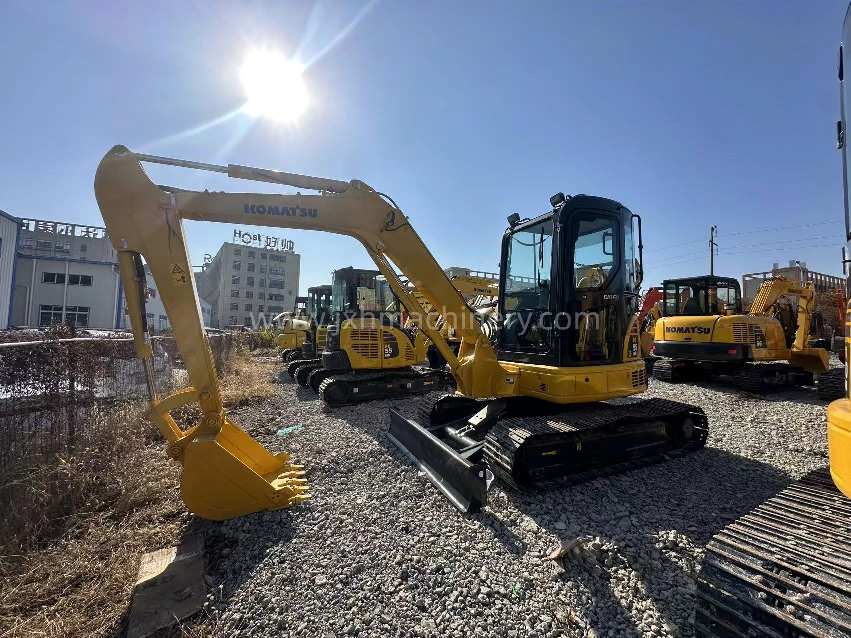 Komatsu PC55 Crawler Excavator