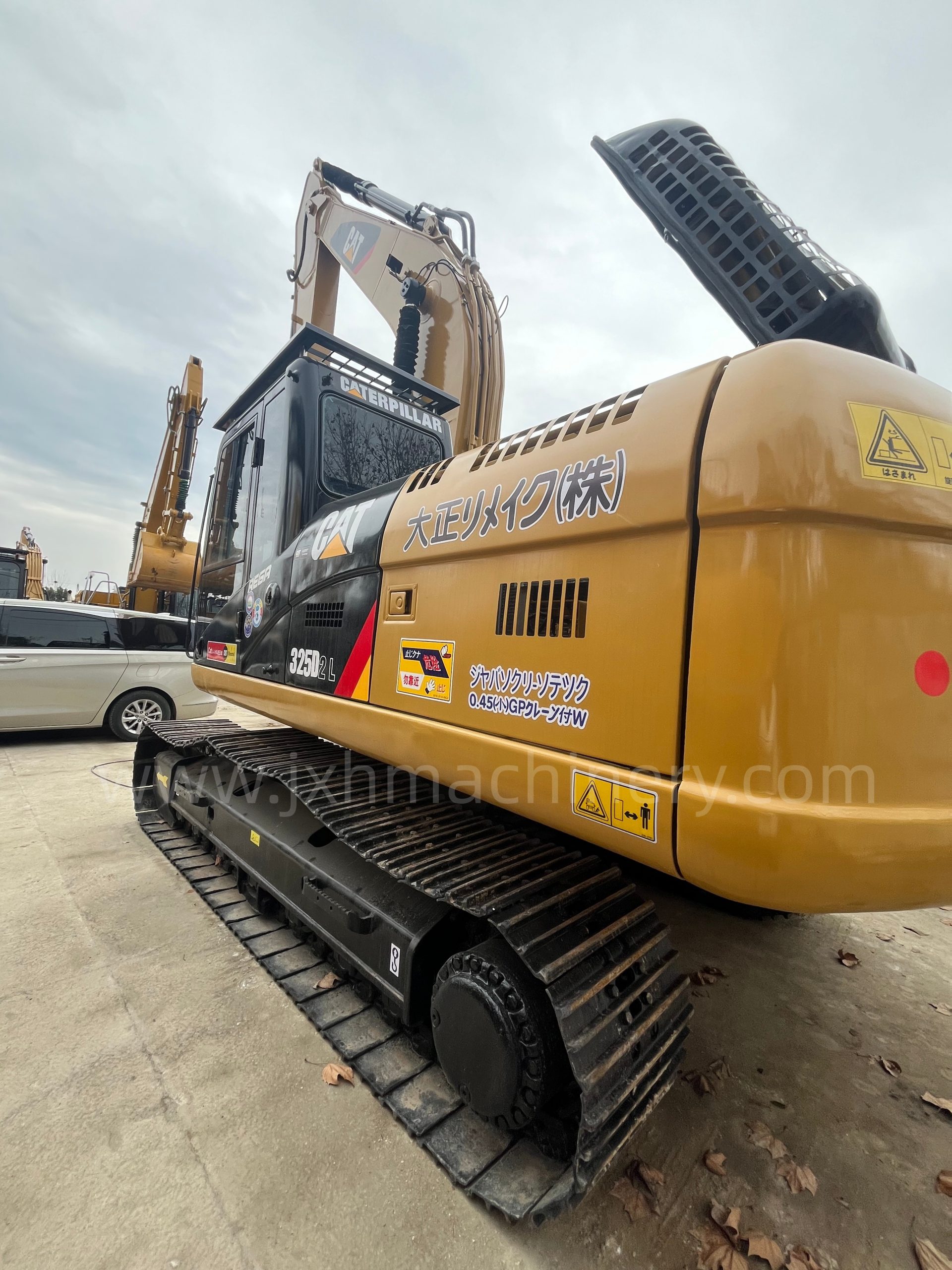 Caterpillar brand CAT 325D excavator, CAT 325DL Long Track Used Excavator for Construction - Image 4